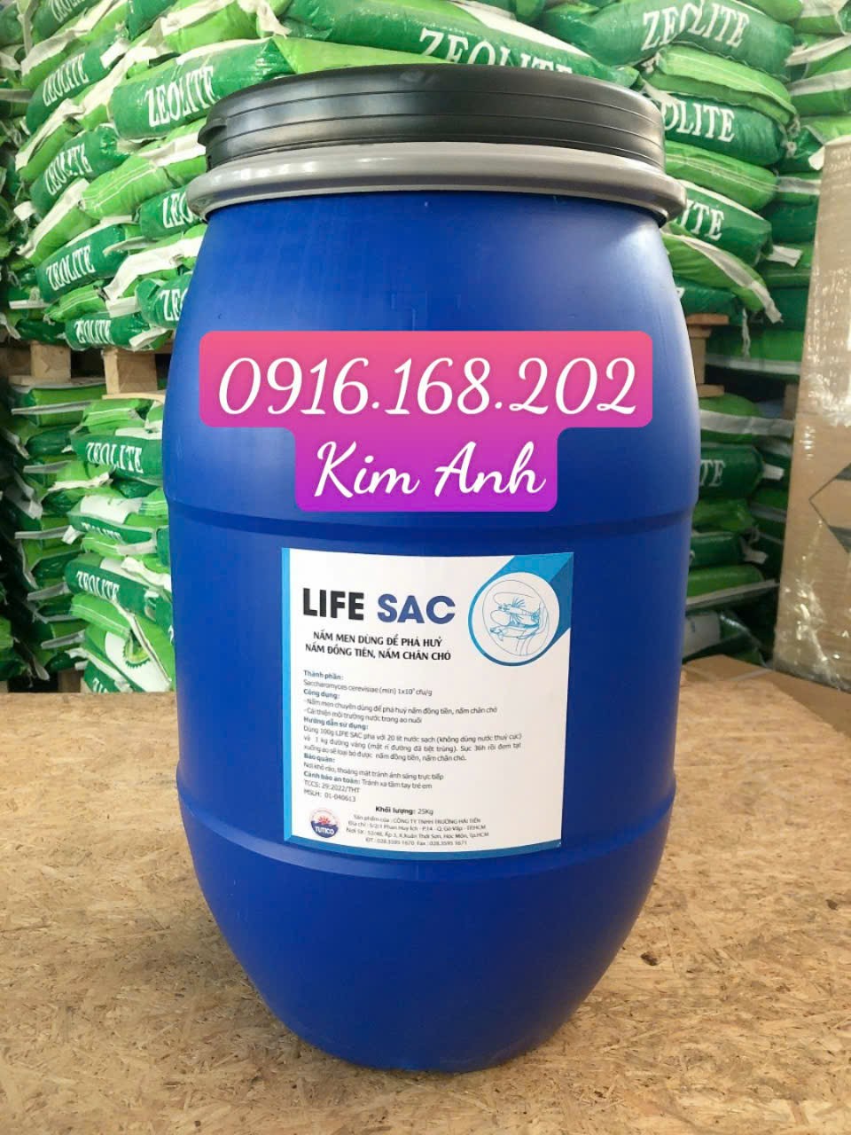LIFE SAC - NẤM MEN DÙNG ĐỂ PHÂN HUỶ NẤM ĐỒNG TIỀN